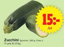 ICA Supermarket Zucchini erbjuda