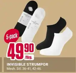 ÖoB INVISIBLE STRUMPOR erbjuda