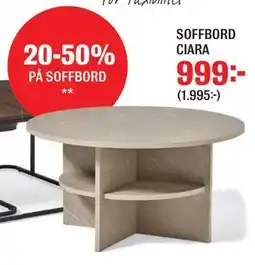 Mio SOFFBORD CIARA erbjuda