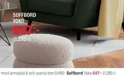 Mio SOFFBORD YOKO erbjuda