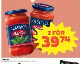 Coop Daglivs Pastasås erbjuda