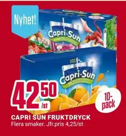 ÖoB CAPRI SUN FRUKTDRYCK erbjuda