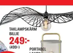 Mio TAKLAMPSKÄRM BILLIE erbjuda