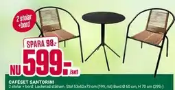 ÖoB CAFÉSET SANTORINI erbjuda