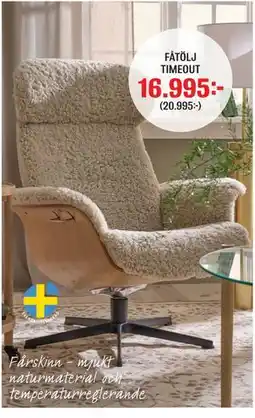 Mio FÅTÖLJ TIMEOUT erbjuda