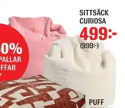 Mio SITTSÄCK CURIOSA erbjuda