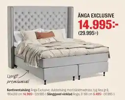 Mio ÄNGA EXCLUSIVE Kontinentalsäng erbjuda