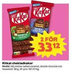 Coop Daglivs Kitkat chokladkakor erbjuda
