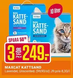 ÖoB MAXCAT KATTSAND erbjuda