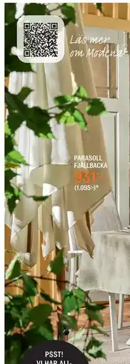 Mio PARASOLL FJÄLLBACKA erbjuda