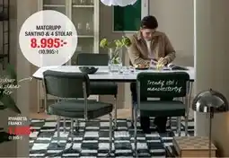 Mio MATGRUPP SANTINO & 4 STOLAR erbjuda