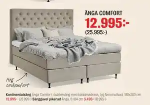 ÄNGA COMFORT Kontinentalsäng