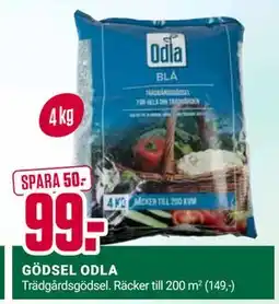 ÖoB GÖDSEL ODLA erbjuda