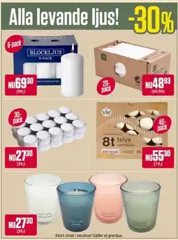 ÖoB Alla levande ljus! erbjuda