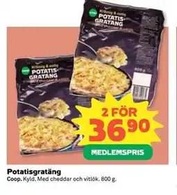 Coop Daglivs Potatisgratäng, Medlemspris erbjuda