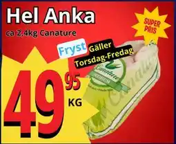 Supergrossen Hel Anka erbjuda