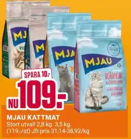 ÖoB MJAU KATTMAT erbjuda