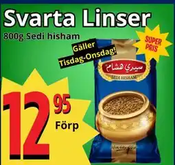 Supergrossen Svarta Linser erbjuda