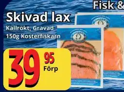 Supergrossen Skivad lax erbjuda