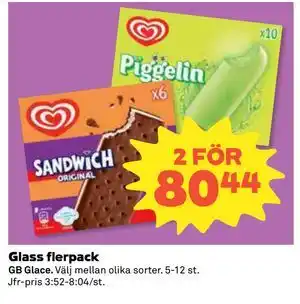 Coop Daglivs Glass flerpack erbjuda