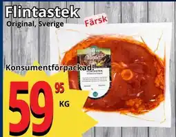 Supergrossen Flintastek erbjuda