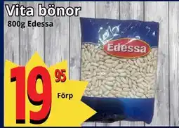 Supergrossen Vita bönor erbjuda