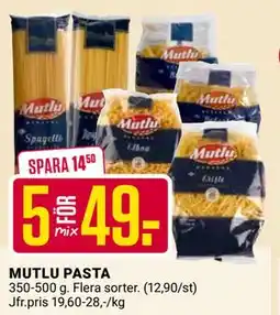 ÖoB MUTLU PASTA erbjuda