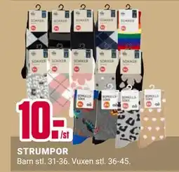 ÖoB STRUMPOR erbjuda