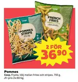 Coop Daglivs Pommes erbjuda