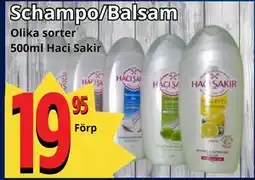 Supergrossen Schampo/Balsam erbjuda