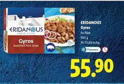 Lidl ERIDANOUS Gyros erbjuda