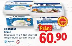 Lidl Eridanous Fetaost erbjuda