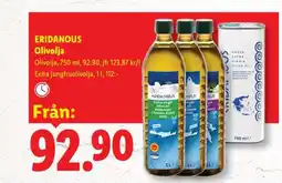 Lidl ERIDANOUS Olivolja erbjuda