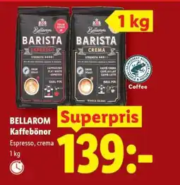 Lidl Bellarom Kaffebönor erbjuda