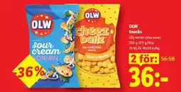 Lidl OLW snacks erbjuda