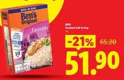 Lidl BENS Jasminris boil-in-bag erbjuda
