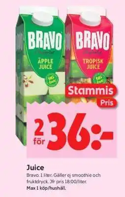 Bravo juice