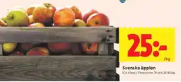 ICA Supermarket Svenska Äpplen erbjuda