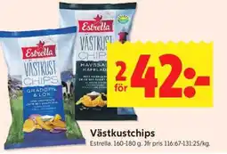 ICA Supermarket Västkustchips erbjuda