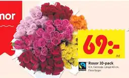 ICA Supermarket ROSOR 10-PACK erbjuda