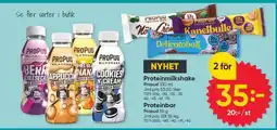 DollarStore Proteinmilkshake erbjuda