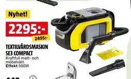 Bauhaus TEXTILVÅRDSMASKIN SE3 COMPACT erbjuda