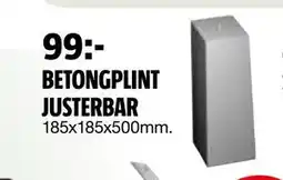 Bauhaus BETONGPLINT JUSTERBAR erbjuda