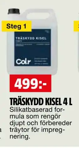 Bauhaus TRÄSKYDD KISEL 4 L erbjuda