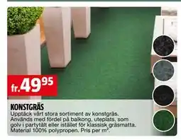 Bauhaus KONSTGRÄS erbjuda