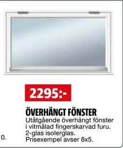 Bauhaus ÖVERHÄNGT FÖNSTER erbjuda