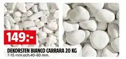 Bauhaus DEKORSTEN BIANCO CARRARA 20 KG erbjuda