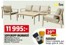 Bauhaus SOFFGRUPP INGMARSÖ erbjuda