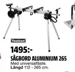 Bauhaus SÅGBORD ALUMINIUM 265 erbjuda