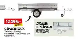 Bauhaus SLÄPVAGN ES250S erbjuda